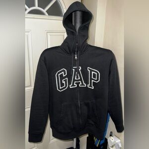 GAP Charcoal Fleece-Lined Hoodie
